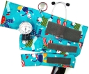 Ciśnieniomierz zegarowy KaDeS z kompletem mankietów dziecięcych, ze stetoskopem C011