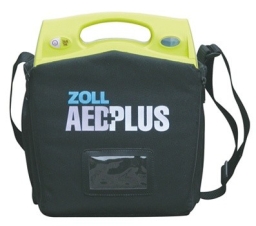 Defibrylator Zoll AED Plus wraz bateriami, torbą i elektrodą CPR-D